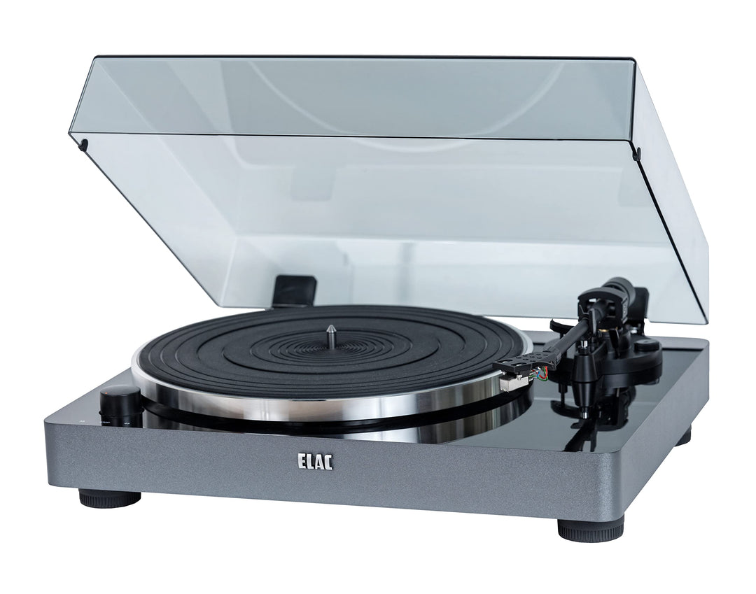 ELAC Plattenspieler Miracord 50, Schallplattenspieler mit Phono-Vorverstärker, für Jede Musik-Anlage