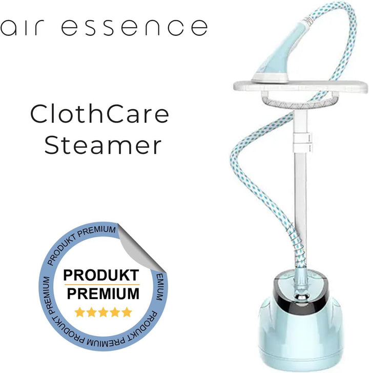Stehender Dampfreiniger Air Essence ClothCare Steamer, Dampfglätter für Kleidung, schnelles Bügeln