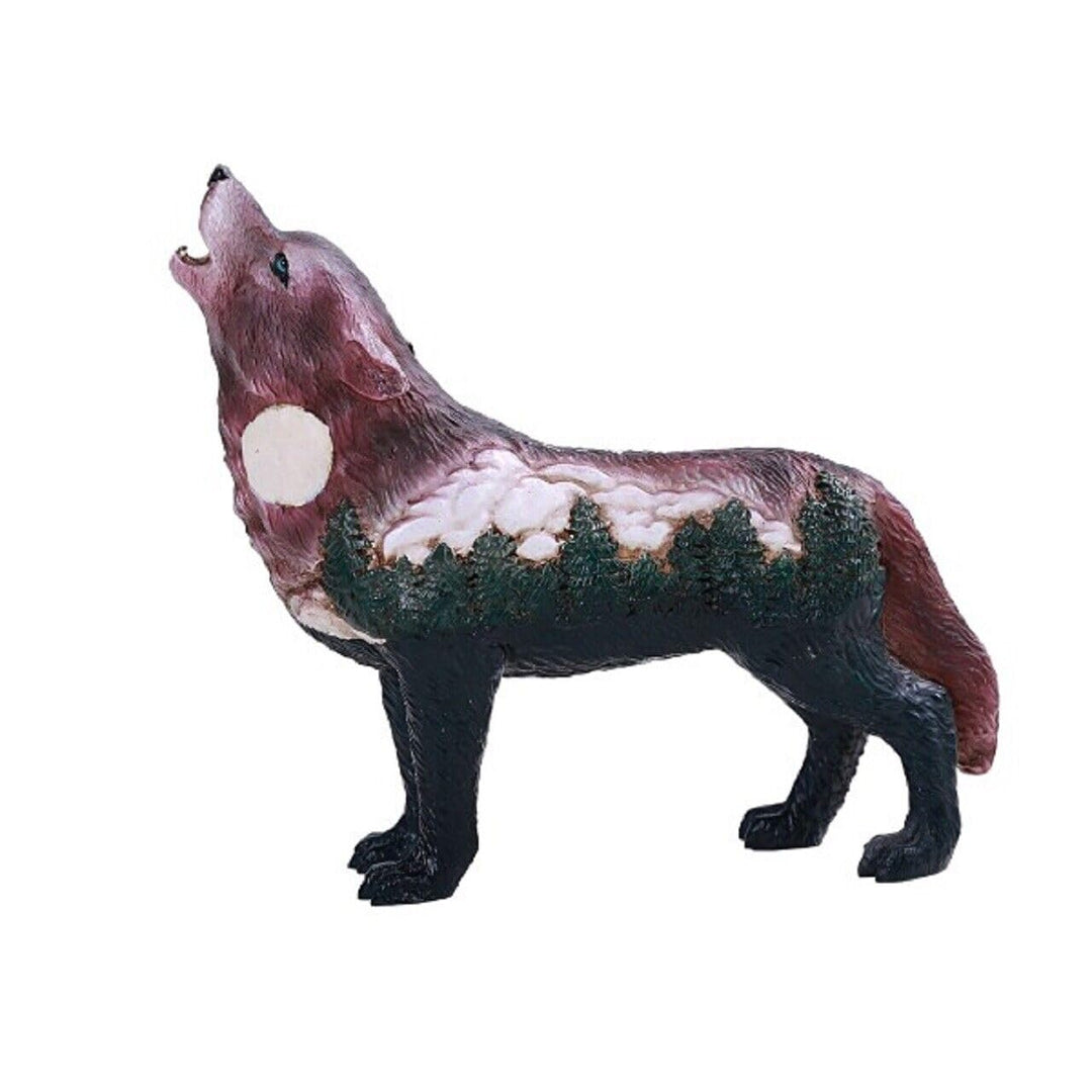 Pacific Giftware PT The Wolf Spirit Collection Figur Big Tree Wolf Spirit