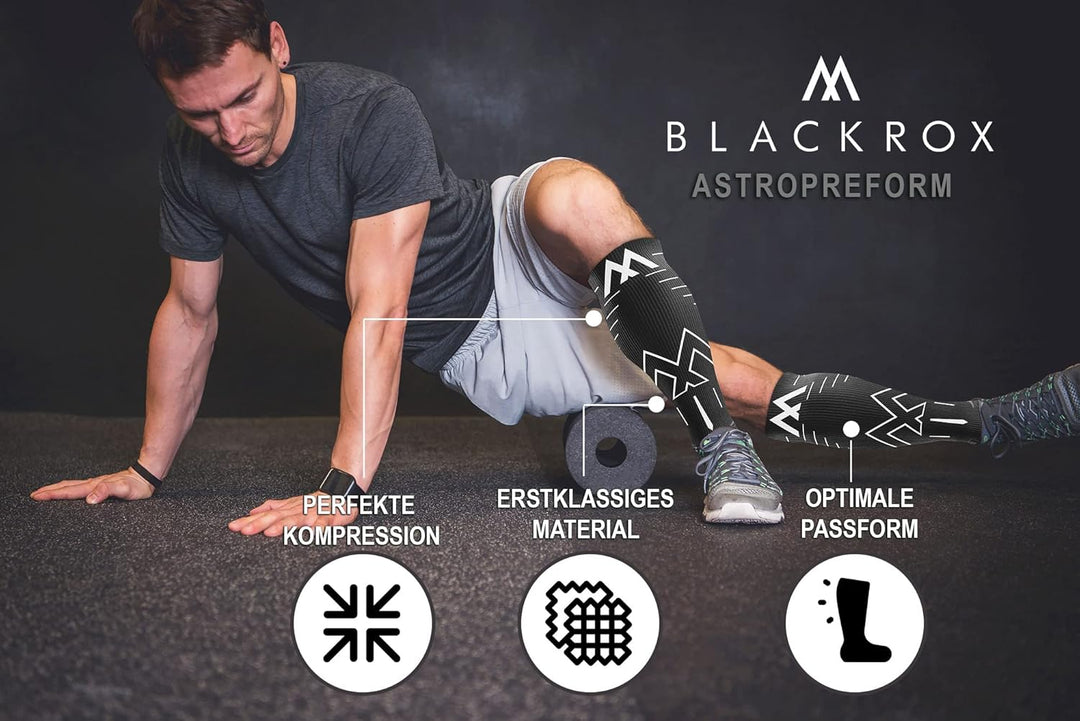 BLACKROX Kompressionssocken Astropreform WINGROX Premiun Kompressionssocken Sportkompressionssocken