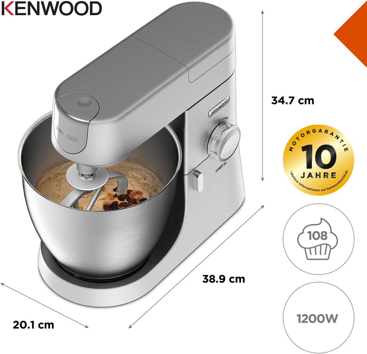 KENWOOD KVL4110S Silber KVL 4110S - mit 4 Zubehörteilen Single, Silber KVL 4110S - mit 4 Zubehörteil
