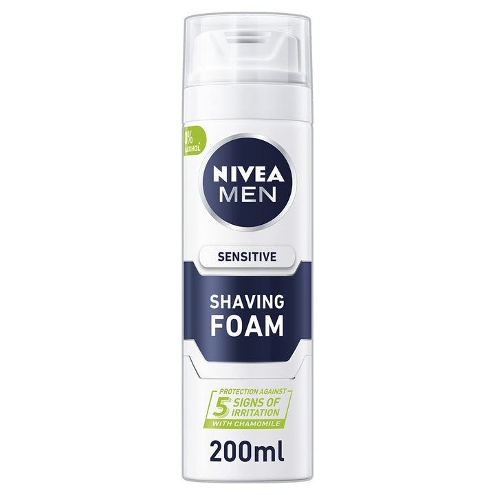 NIVEA Men Shave Foam Sensitive 200ml x 6