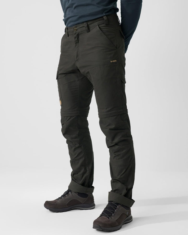 Fjällräven Fjallraven Herren Karl Pro Zip-off Trousers M Sport, Grau (Dark Grey 030), 44