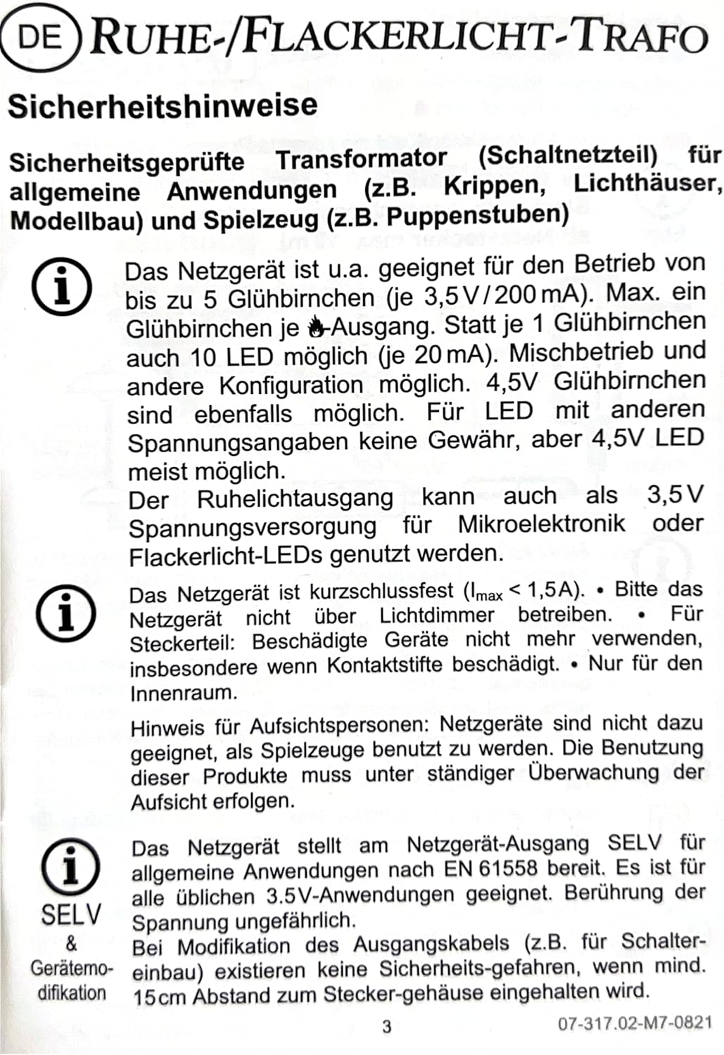 Kahlert Licht 60975 Puppenhauszubehör, schwarz Single, Single