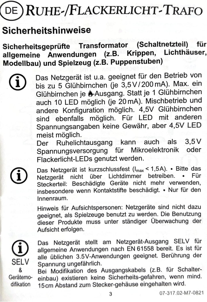 Kahlert Licht 60975 Puppenhauszubehör, schwarz Single, Single