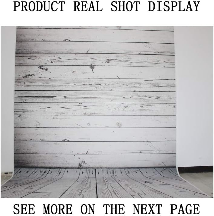 AIIKES 5x7FT Holzbrett Fotografie Hintergrund Vinyl Plank Fotografie Hintergründe Benutzerdefinierte