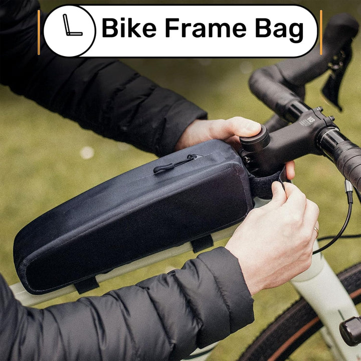 Fahrrad Rahmentasche,wasserdichte Fahrradtasche Rahmen,Lenkertasche Oberrohrtasche,Bikepacking Oberr