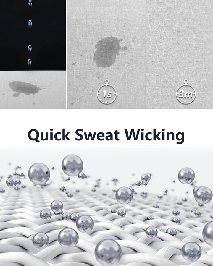 Outdoor Ventures Hemd Herren Freizeithemd Langarm Outdoor Shirt Atmungsaktive Schnell Trocknende Fun