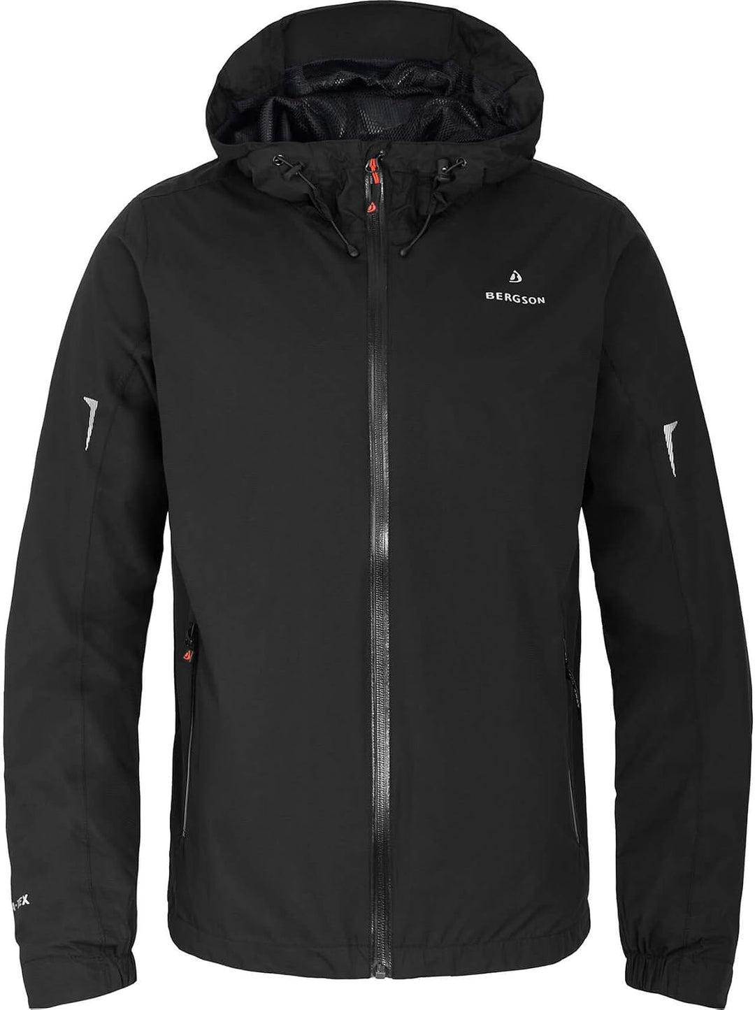 Bergson Herren Regenjacke EGGEN - Wanderjacke - Fahrradjacke - Outdoorjacke - wasserdicht - winddich