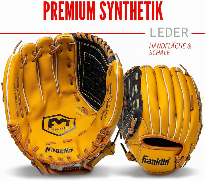 Franklin Sports Field Master Series Baseballhandschuh 30,5 cm Rechte Hand Wurf, 30,5 cm Rechte Hand