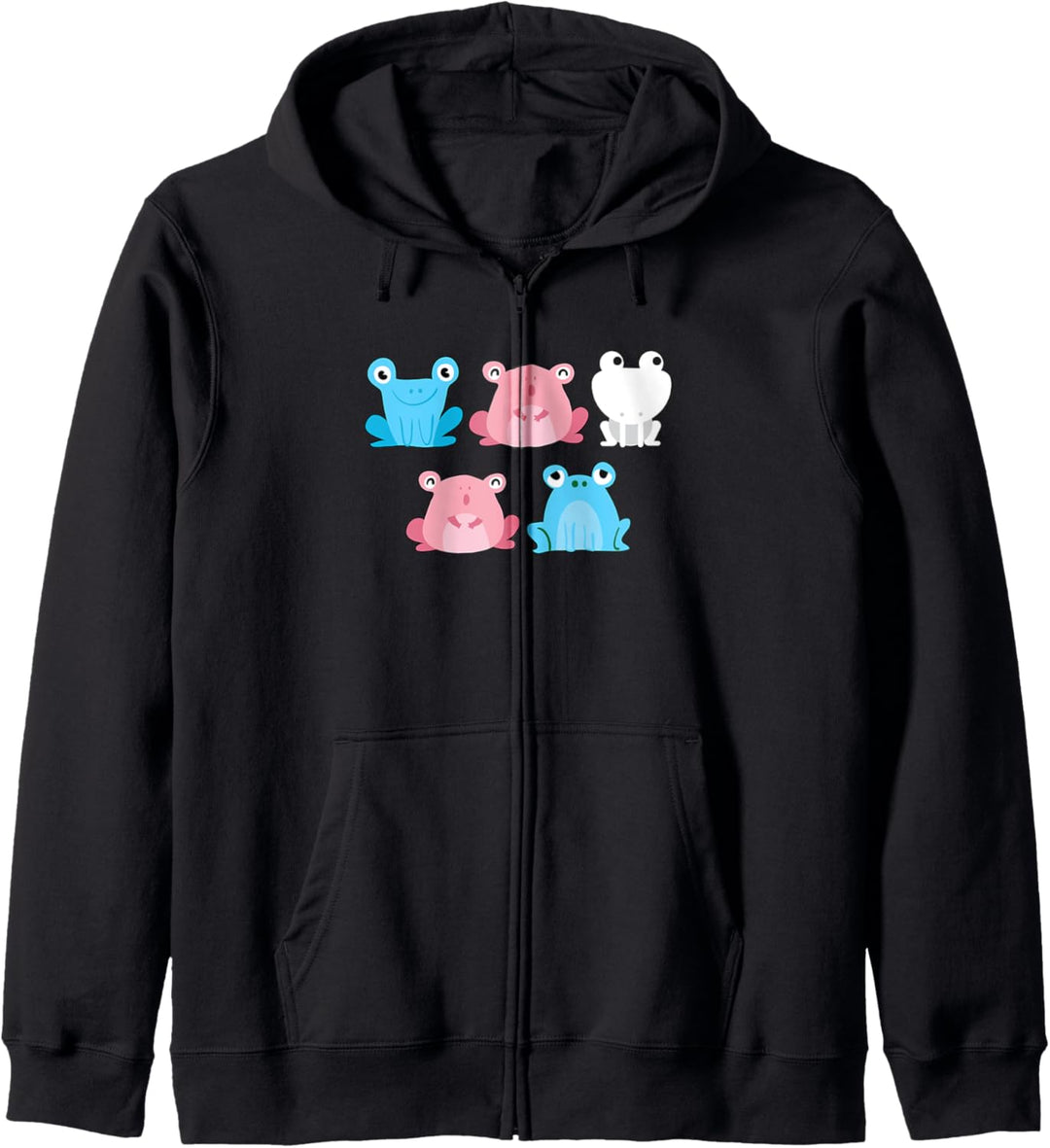 Transgender-Frösche Kapuzenjacke