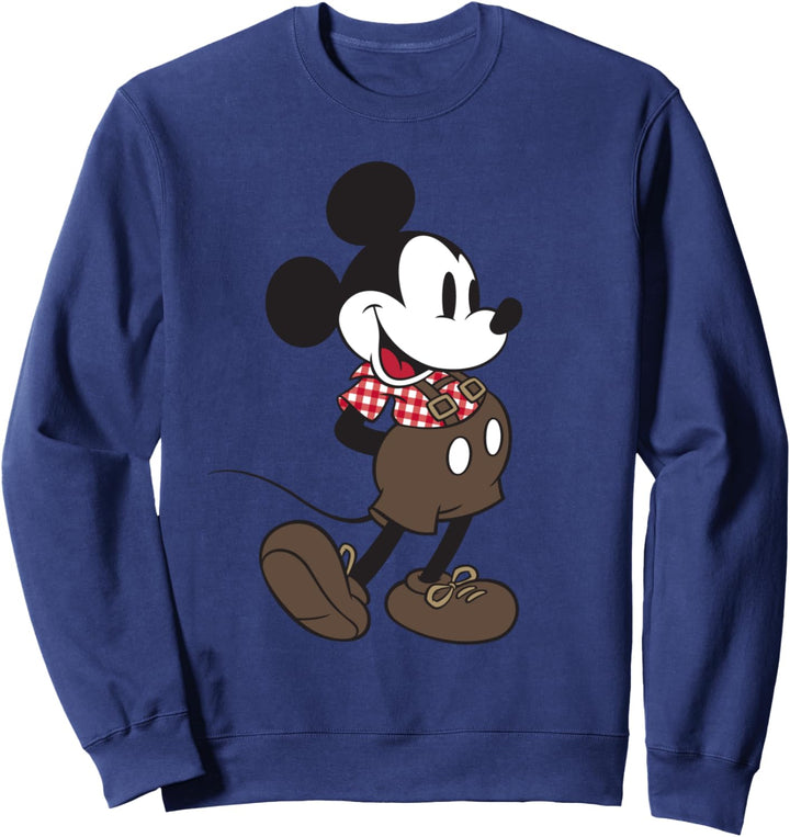 Disney Micky Maus Lederhose Oktoberfest Sweatshirt