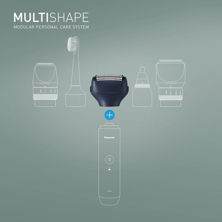 Panasonic MULTISHAPE modulares Körperpflege-System ER-CSF1, 3-Klingen-Scherkopf für Männer Kein Hand