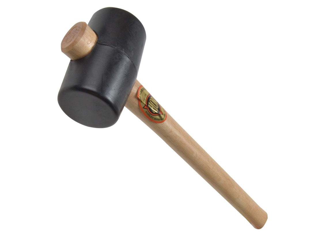 Thor 952 Black Rubber Mallet 2.1/8in 325g, 54x90mm Holzstiel, Schwarzgummi, 325g, 54x90mm Holzstiel,