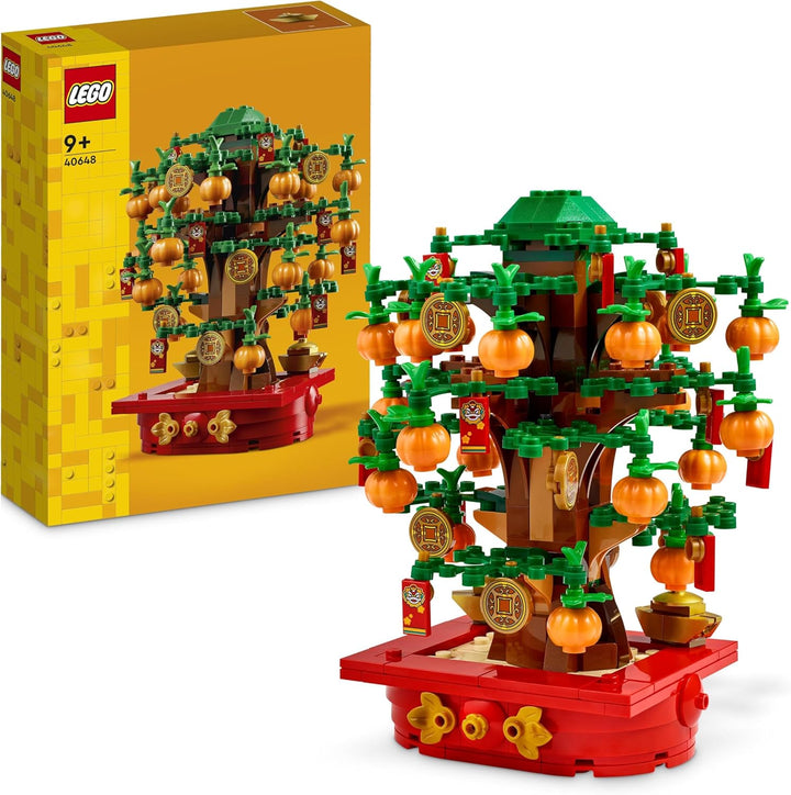 Lego Glückskastanie, Bauset für Kinder ab 9 Jahren, Mondneujahrsgeschenk für Jungen und Mädchen, Set