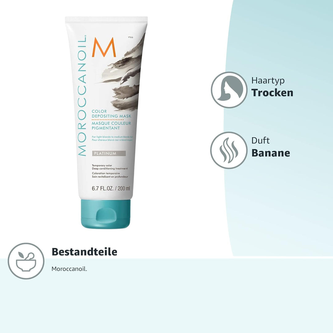 Moroccanoil Color Depositing Hair Mask Platin, Platin