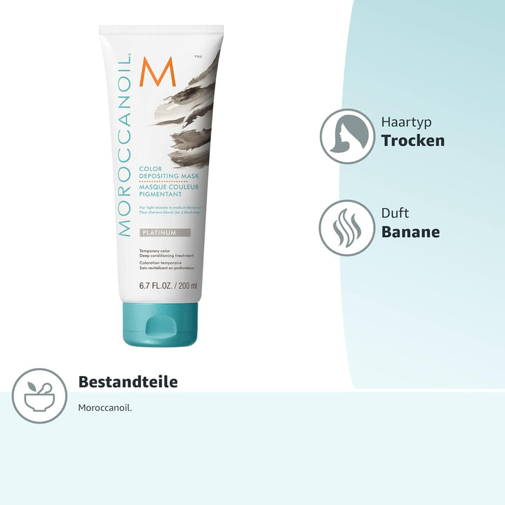 Moroccanoil Color Depositing Hair Mask Platin, Platin