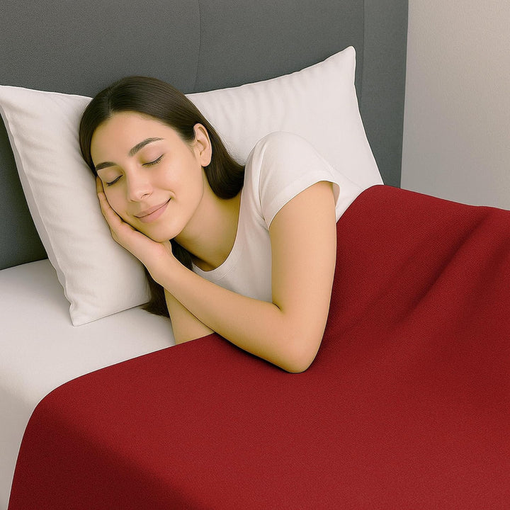 Byour3 - Bettüberwurf Bio-Baumwolle Gemischte Doppelbett Einzelbett Queen Size Bettdecke Sommer Früh
