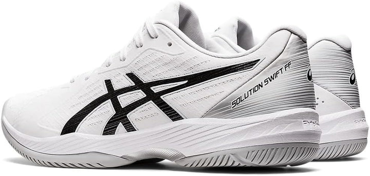 ASICS Herren Solution Swift FfSneaker 39.5 EU Weiss Schwarz, 39.5 EU Weiss Schwarz