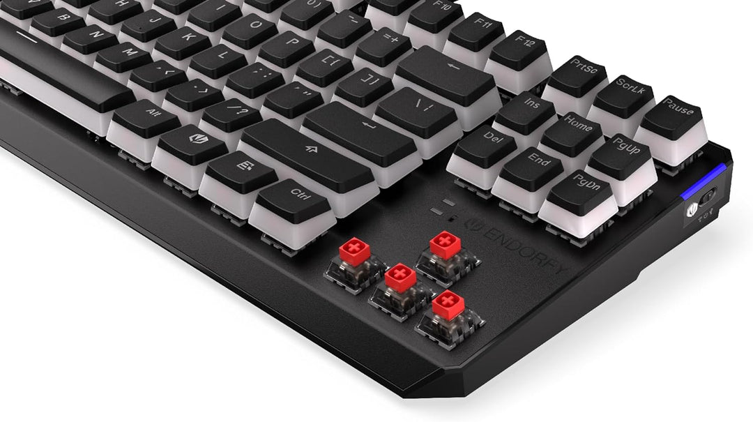 ENDORFY Thock TKL Wireless Red Pudding, Kailh Box Red Linear switches, PBT Pudding keycaps Wireless