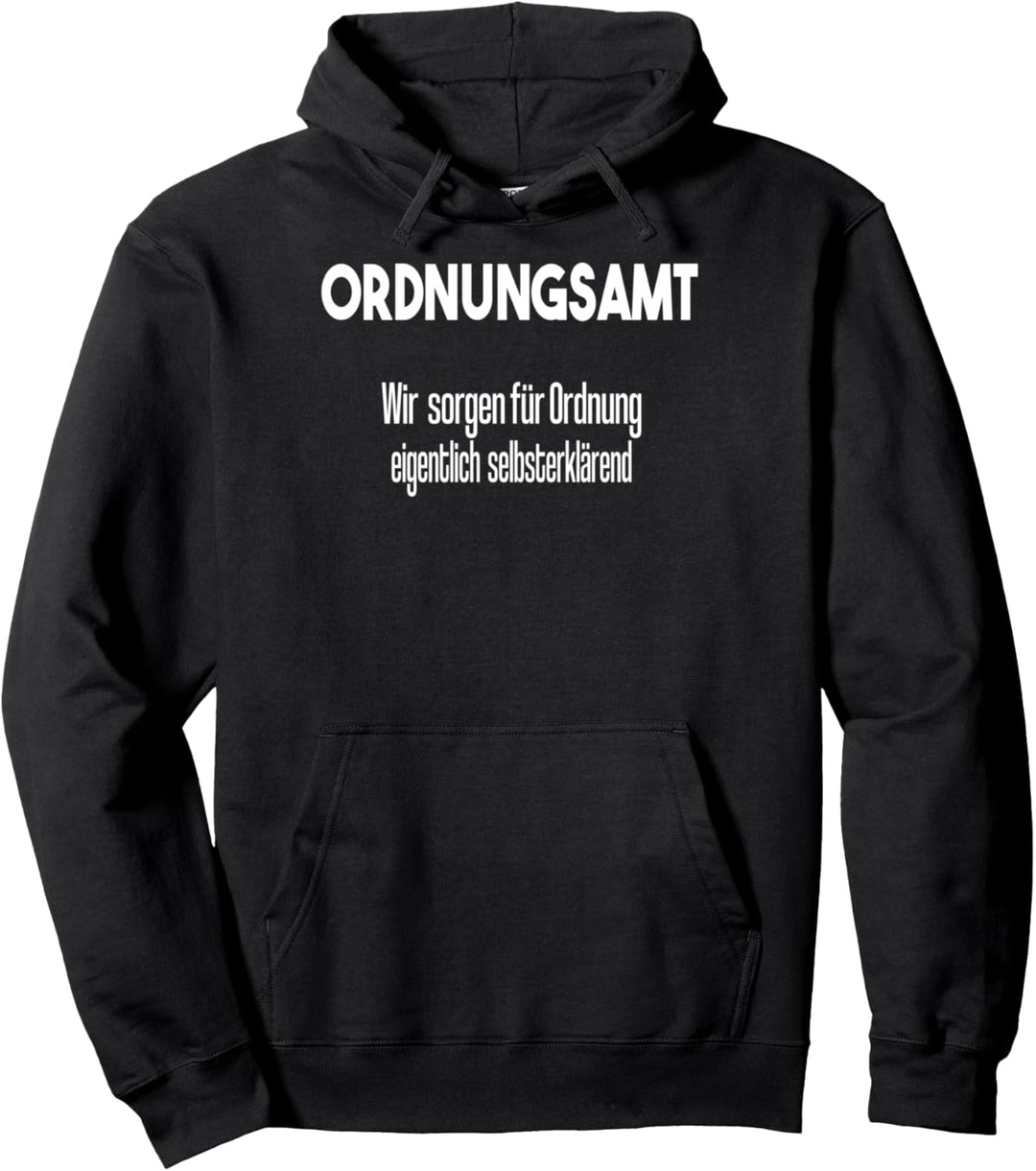 Ordnungsamt Uniform Kostüm Pullover Hoodie