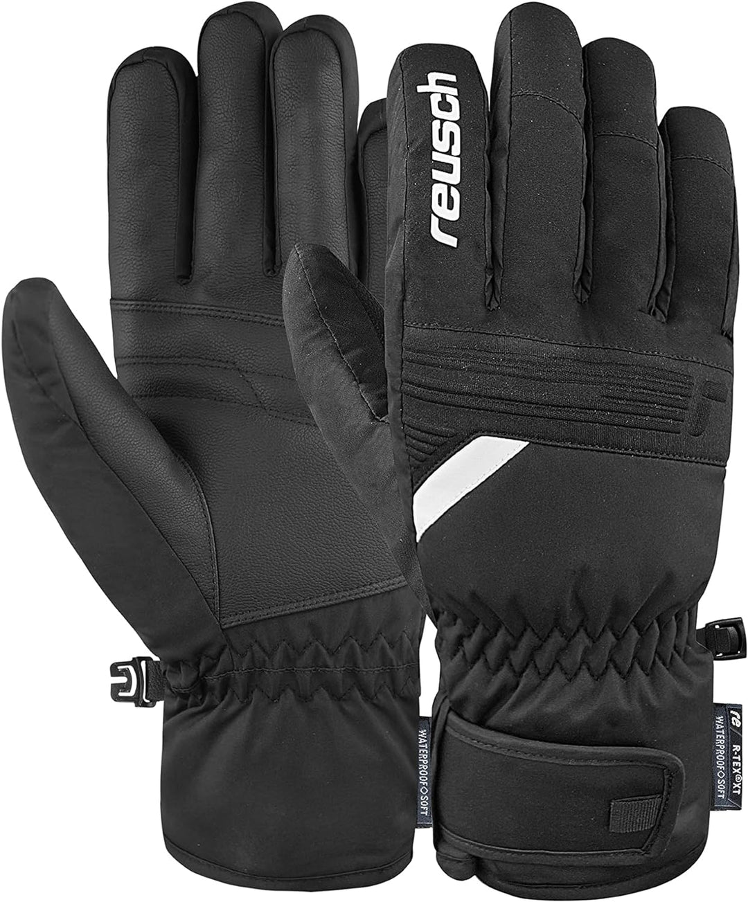 Reusch Herren Baldo R-tex Xt Atmungsaktiv Kurzer Abschluss Winter-Handschuhe 7.5 7701 Black/White, 7