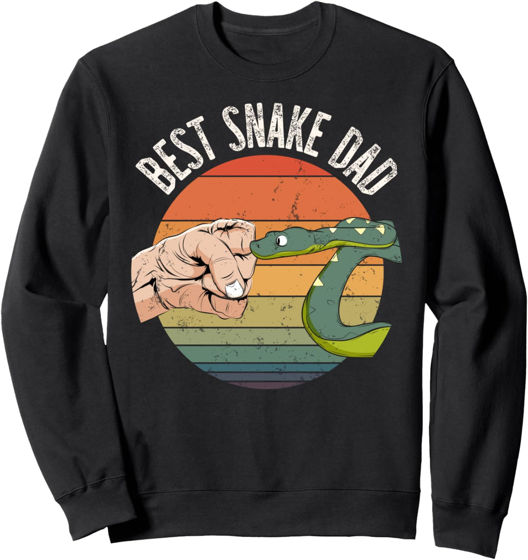 Best Snake Dad Schlange Sweatshirt
