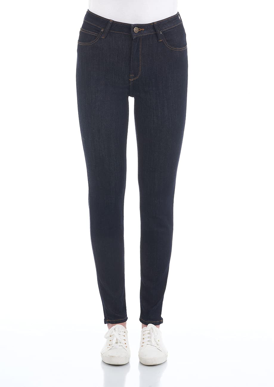 Lee Damen Scarlett High Jeans, Rinse Blue (L626sipj)