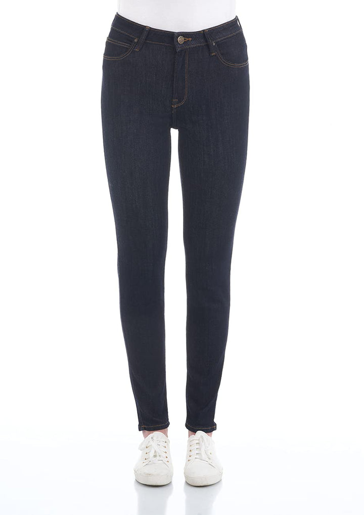 Lee Damen Scarlett High Jeans, Rinse Blue (L626sipj)