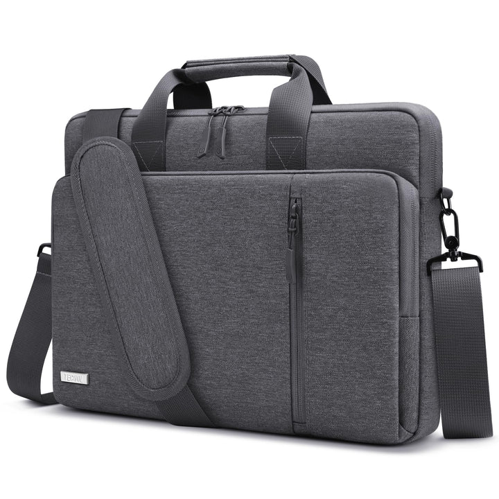 TECOOL 17,3 Zoll Laptoptasche, 360° Schutz Laptop Schultertasche Umhängetasche für 17-17,3 Zoll Leno