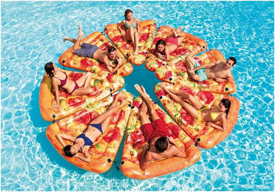 Intex 58752 Lounge ''Pizza Slice'', 160 x 137 cm Single, Single