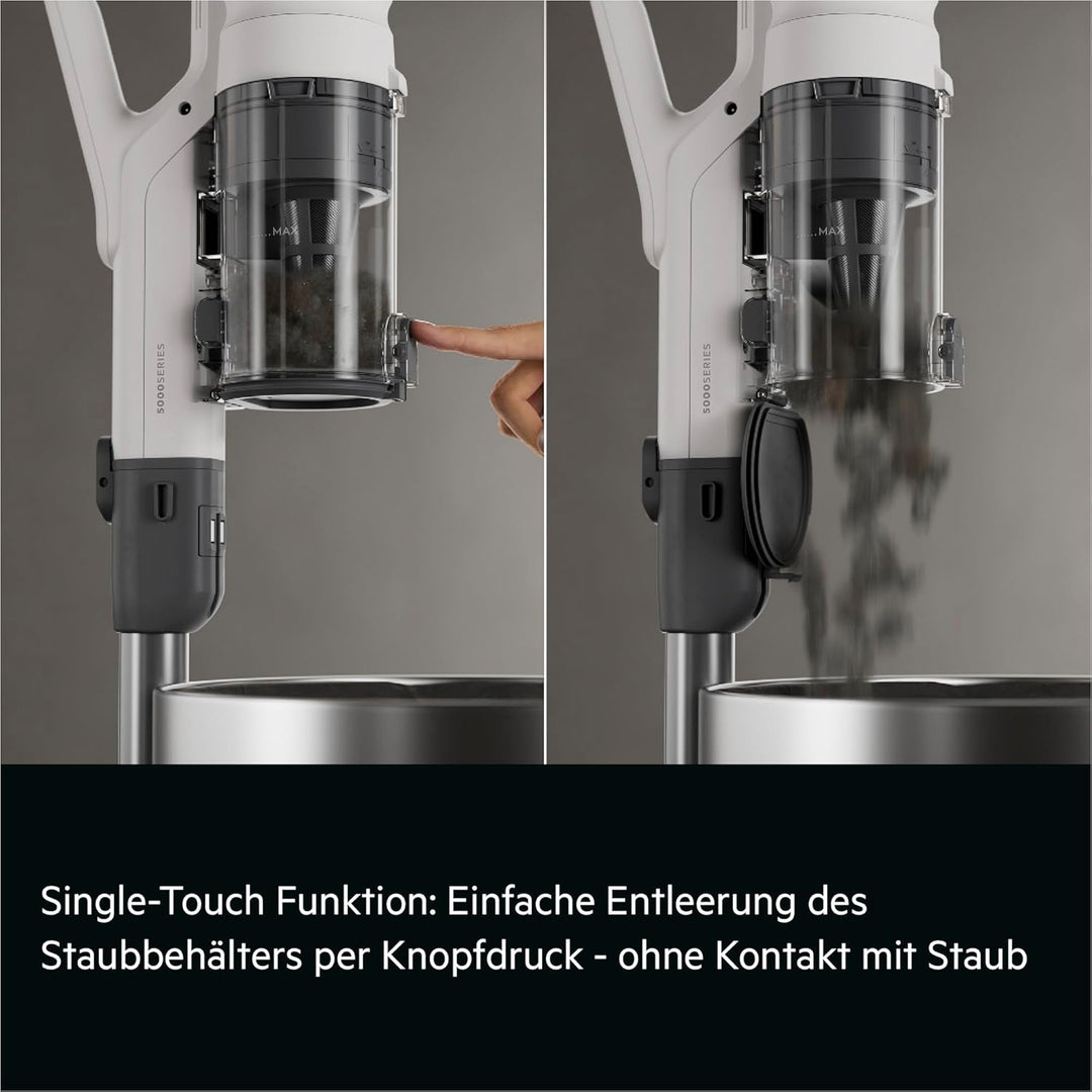 AEG 5000 kabelloser Akku-Staubsauger, Leichtgewicht (1,9 kg), MultiFloor-Bodendüse mit LED & Anti-Ta