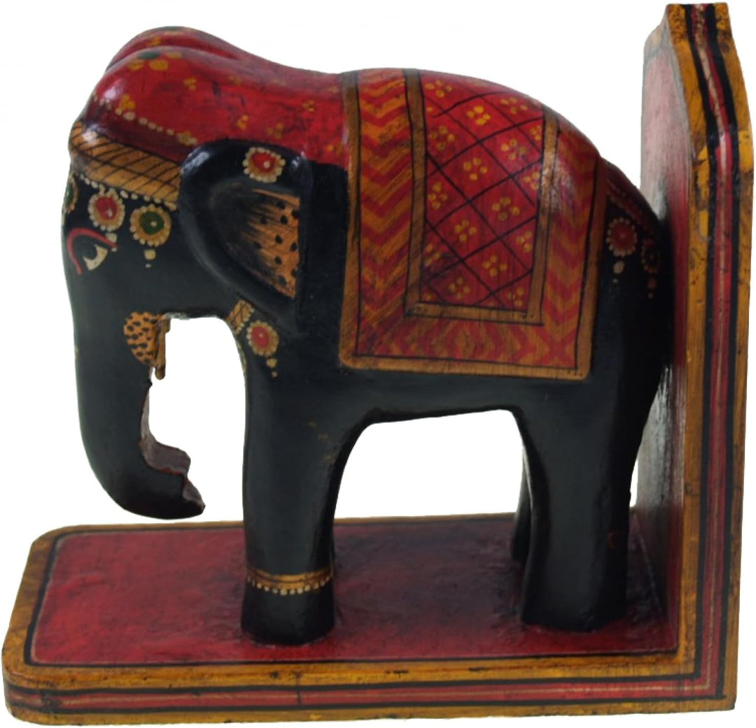 GURU SHOP Buchstütze Elefant, 17x8x17 cm, Türstopper & Buchstützen