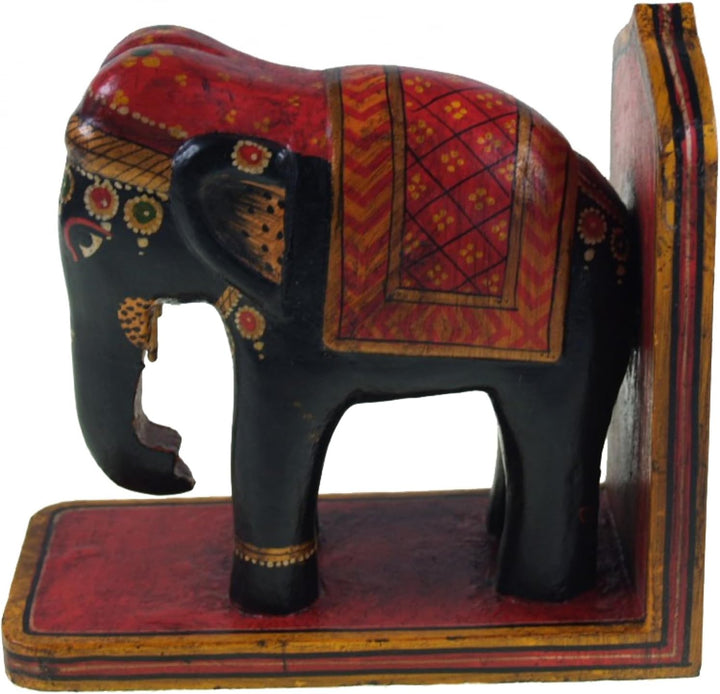 GURU SHOP Buchstütze Elefant, 17x8x17 cm, Türstopper & Buchstützen