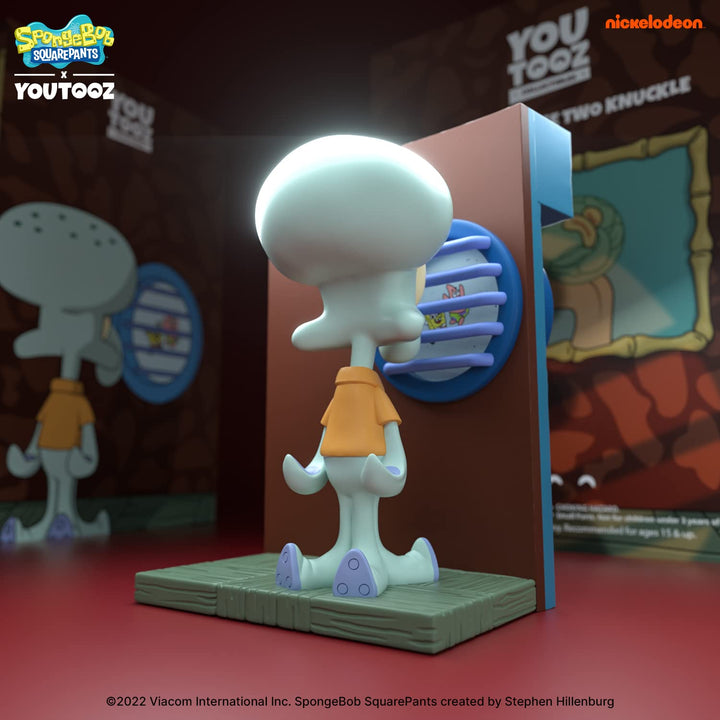 Inside Squidward Vinyl-Figur, 10,2 cm Squidward Collectible, basierend auf Internet Meme Sinking Fee