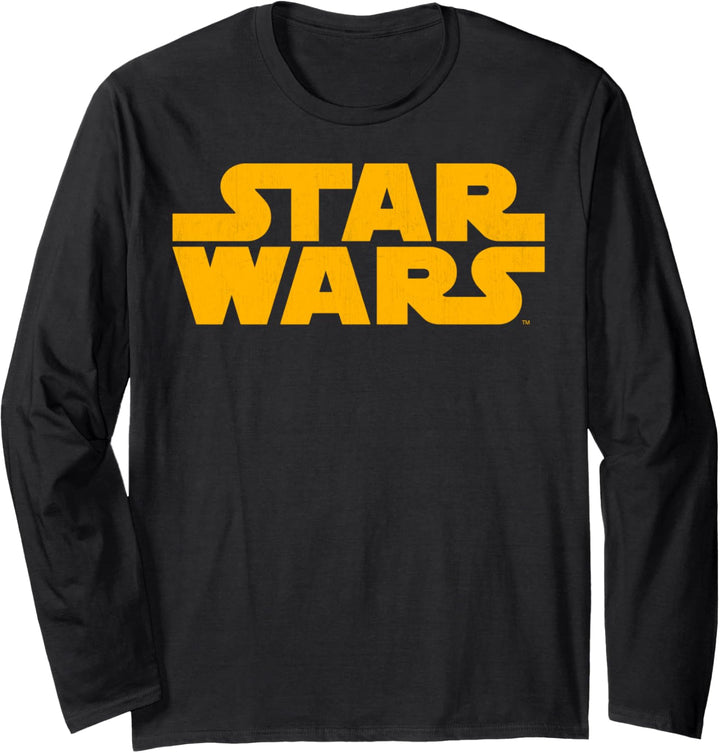 Star Wars Classic Movie Logo Langarmshirt