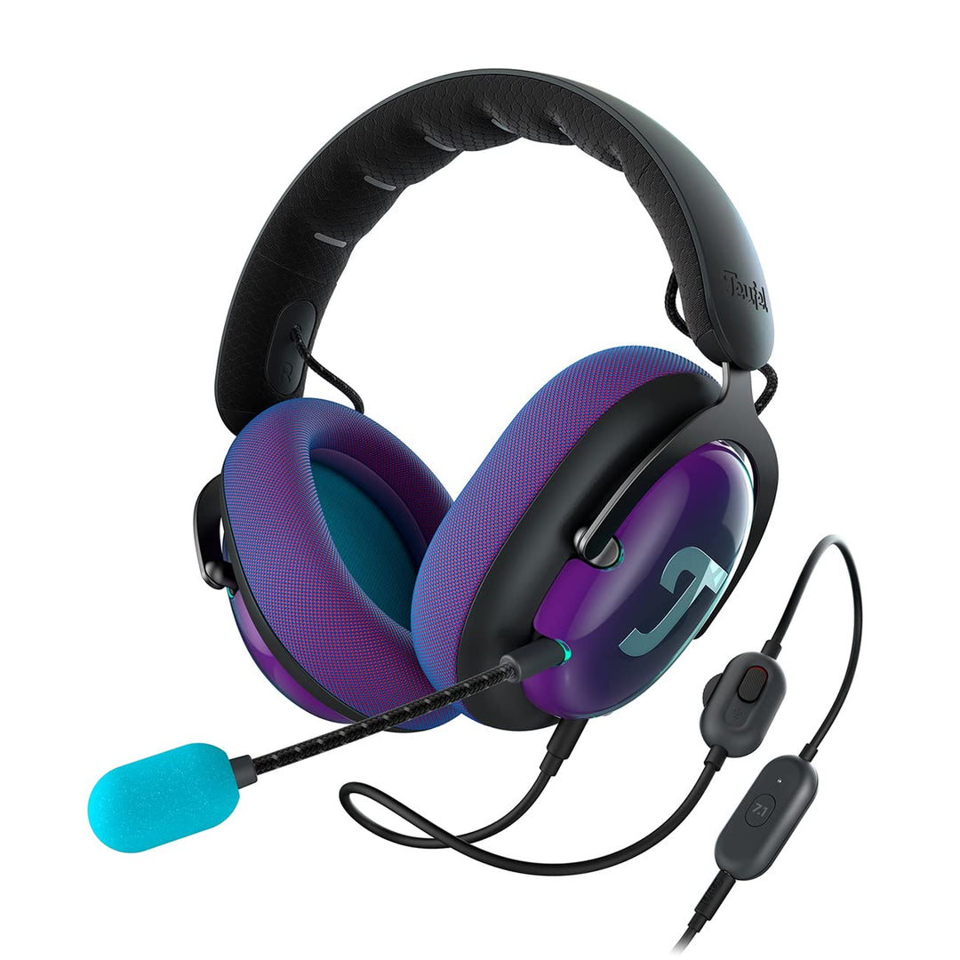 Teufel ZOLA Gaming Kopfhörer mit 7.1 USB-Soundkarte, DTS Headphone:X® 2.0 Surround Sound,Einstellbar