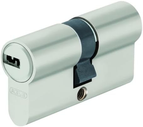 ABUS Profilzylinder D6XNP 30/55 inklusive 5 Schlüssel, 49458 Nickel Perle 30/55, Nickel Perle 30/55