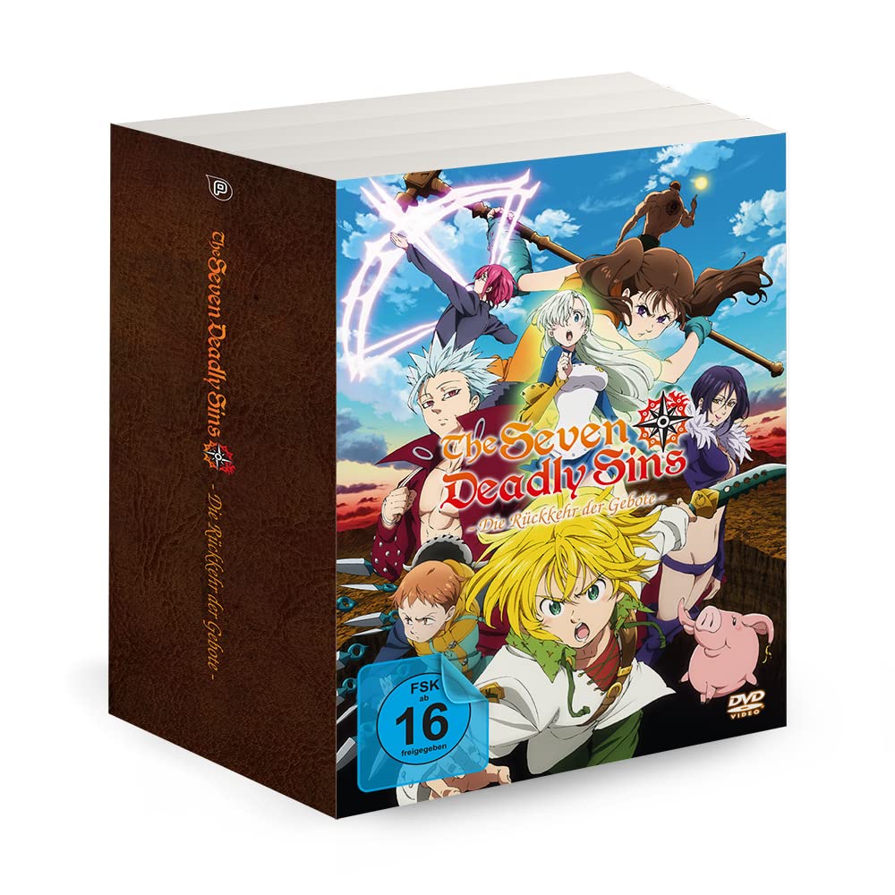The Seven Deadly Sins: Die Rückkehr der Gebote - Staffel 2 - Komplettset - Vol.1-4 - [DVD], DVD
