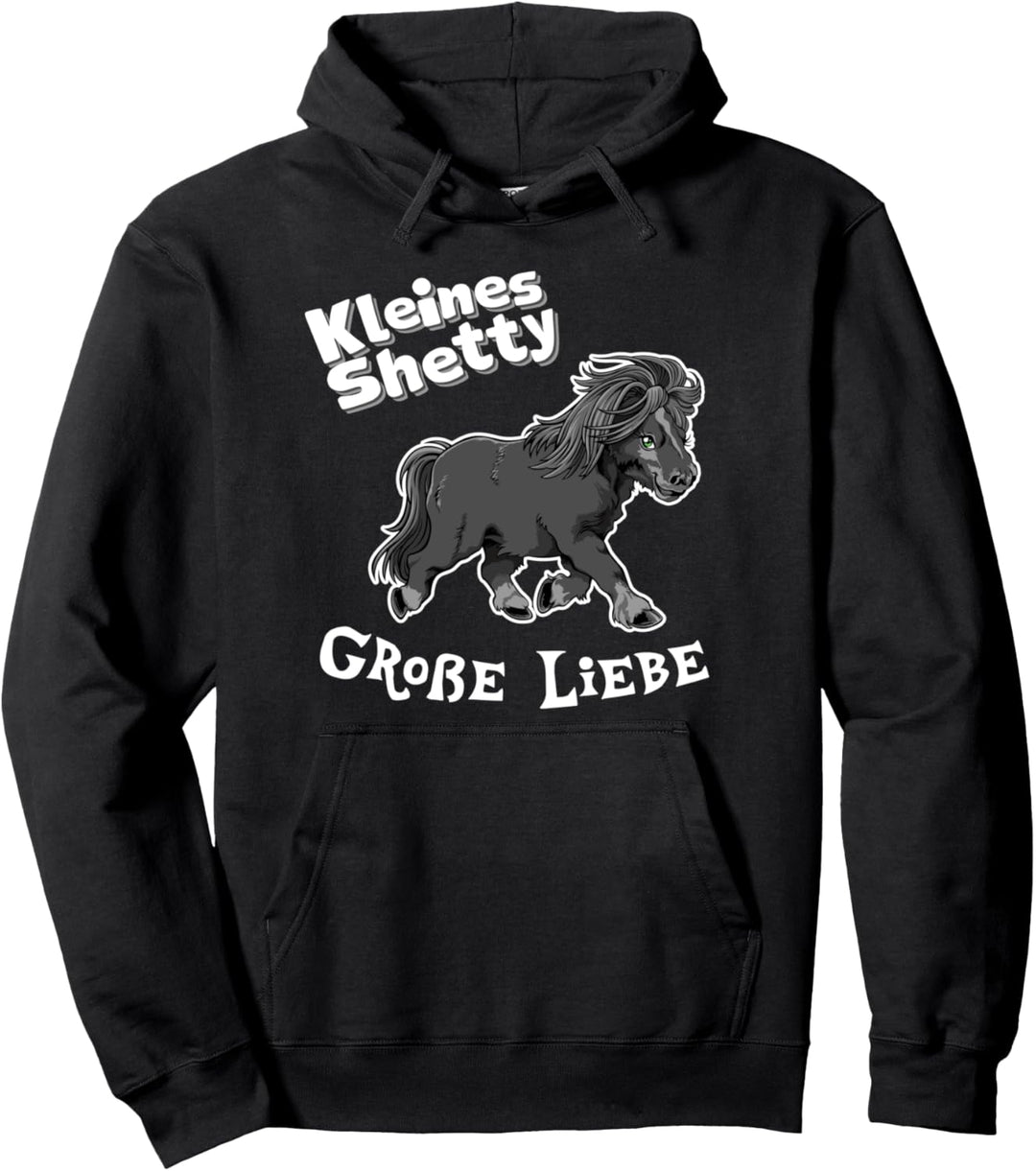 Shetty Reiterin Pferd Pony Reiten Pullover Hoodie