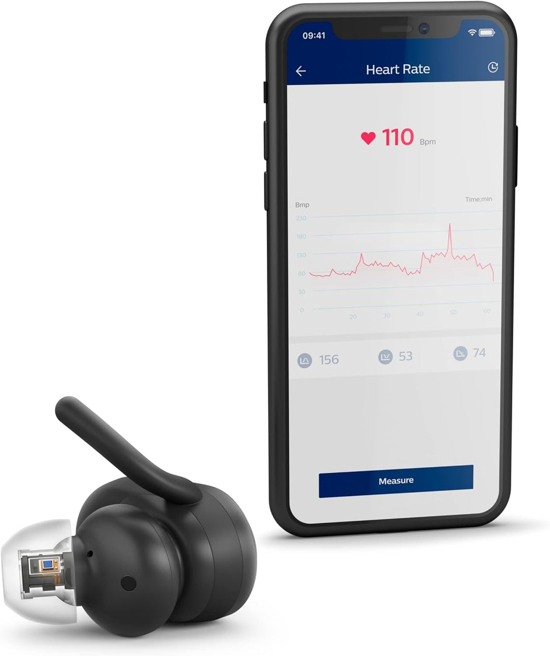 TAA7306/00 Philips kabellose Sport Kopfhörer, kabellose In-Ear-Kopfhörer, Sportkopfhörer Bluetooth,