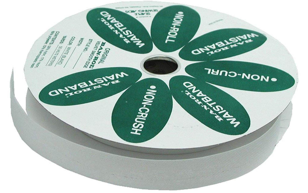 Staple Ban-Rol 1" Bundeinlage, Weiss, Weiss