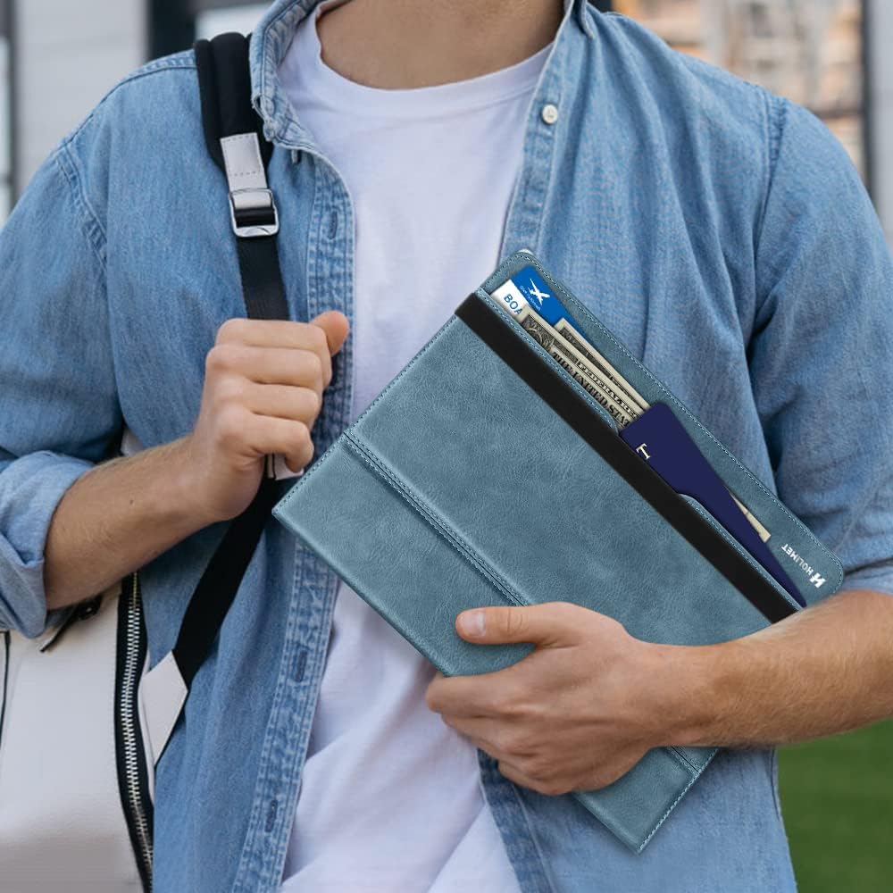 Holimet für iPad Pro 27,9 cm (11 Zoll) 2. Generation 2020 mit integriertem Stifthalter, PU-Leder Sch