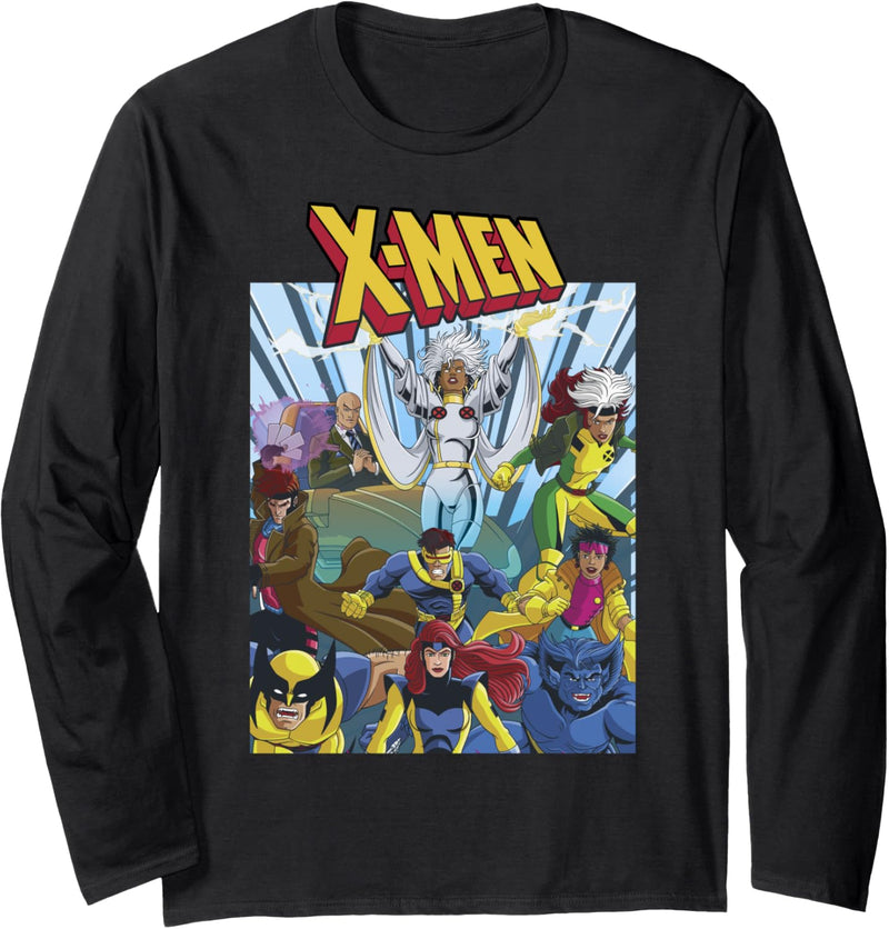 Marvel X-Men Group Shot Portrait Langarmshirt