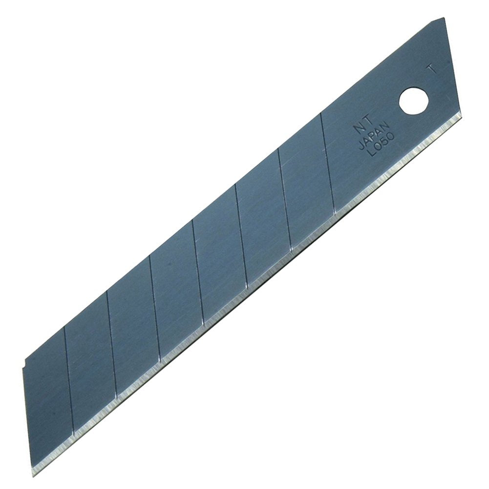 NT Cutter 18 mm robuste schwarze Abbrechklingen, extrascharf, 50 Blatt/Packung, 1 Packung (BL-51P) 5