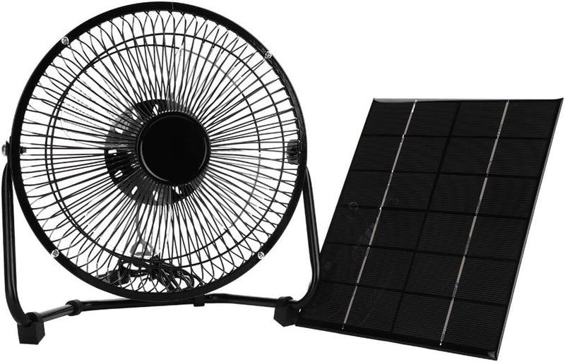 Tbest solar ventilator, Solar Ventilator Fan Lüfter Solar Panel Powered Fan 5,2 W 6 V Tragbare Mini