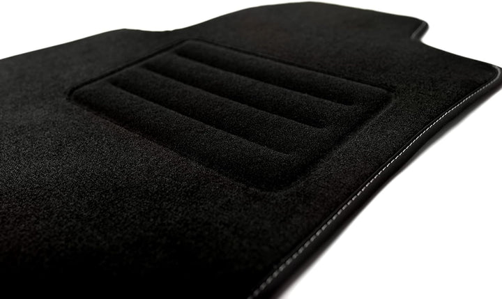 Velour Fussmatten Satz für Nissan Micra K13 (2010-) - Premium Qualität - 4-teilig - Passgenau