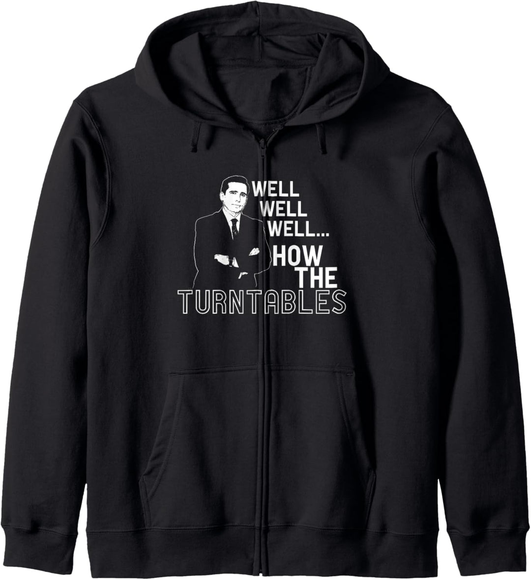 The Office wie die Plattenspieler Kapuzenjacke