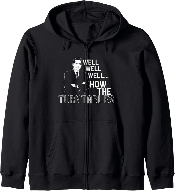 The Office wie die Plattenspieler Kapuzenjacke