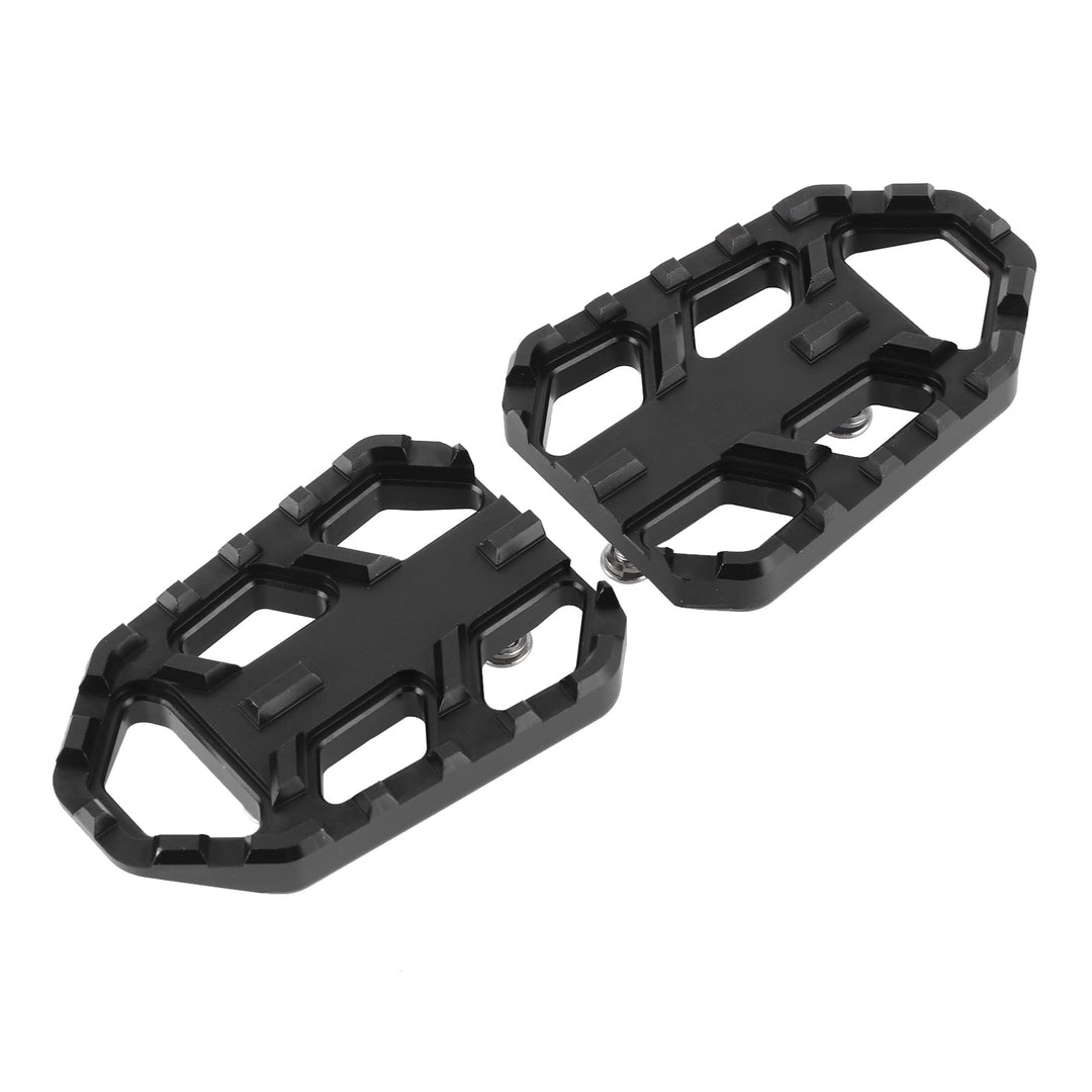 KIMISS Motorradpedal, 1 Paar Motorrad-Sicherheitsfussstütze CNC-Fussplatten aus Aluminiumlegierung P
